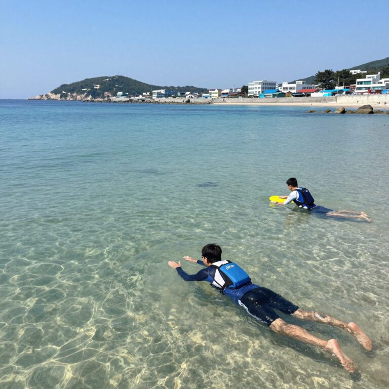 삼척 장호항 가볼만한곳 스노쿨링 명소의 투명한 바다