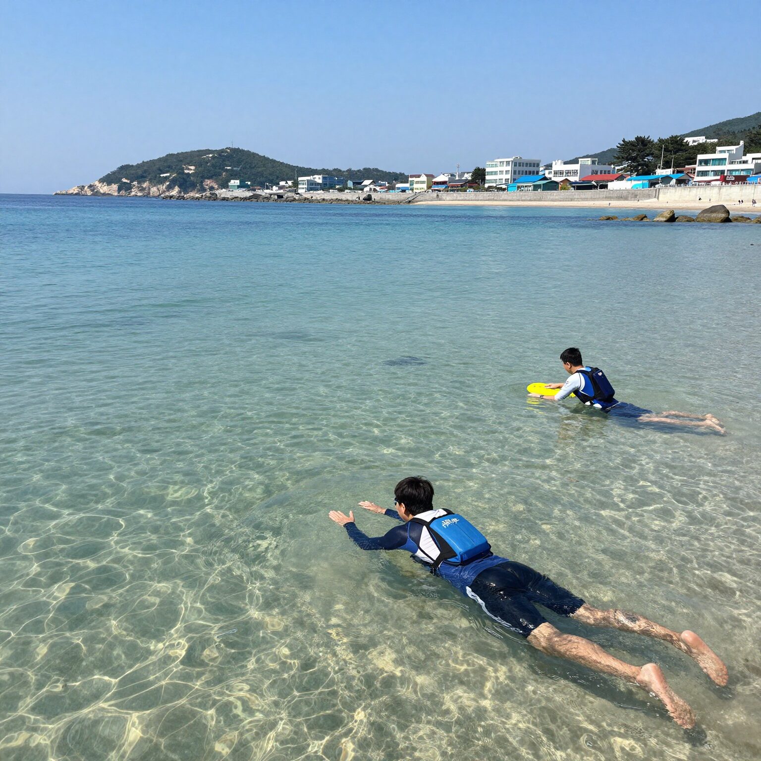 삼척 장호항 가볼만한곳 스노쿨링 명소의 투명한 바다