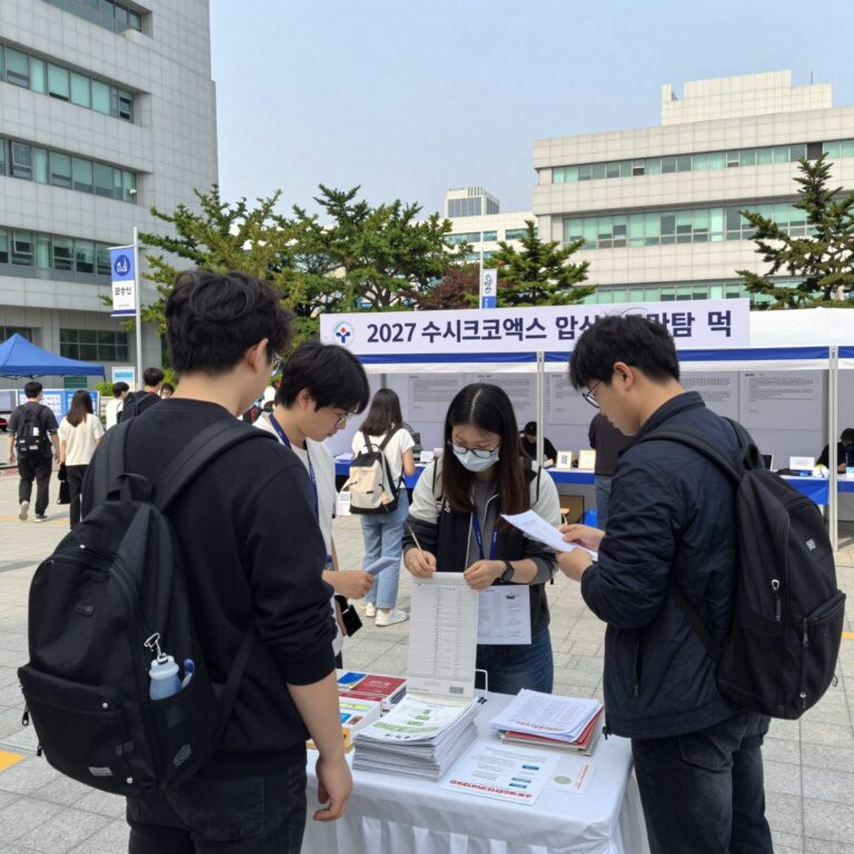 2027 수시코엑스 입시박람회 준비물과 관람 팁
