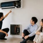 실외기 없는 에어컨 원리와 실제 사용 경험 실외기 없는 에어컨 내부 구조와 냉매 순환 과정을 나타낸 그림