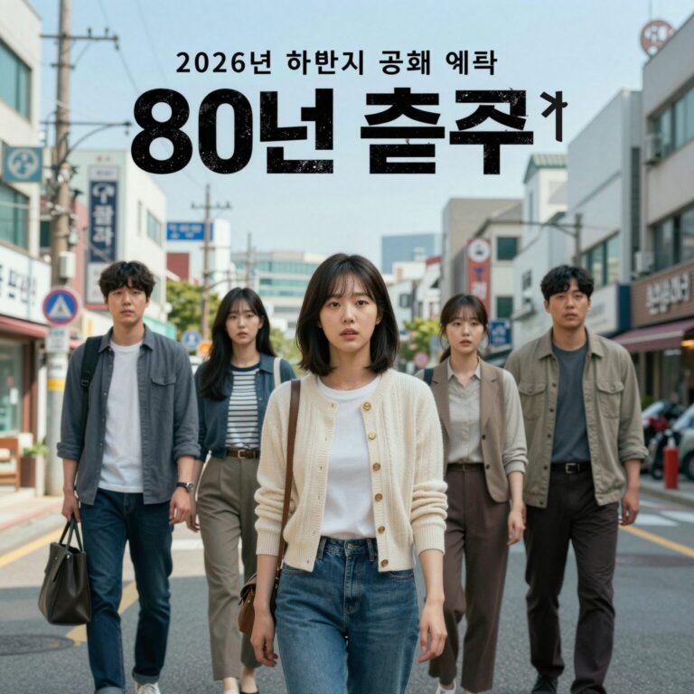 2026년 하반기 공포영화 개봉예정작 8번 출구 공식 포스터