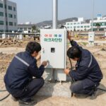 아크차단기 설치 현장 사진 전기화재 예방 장치
