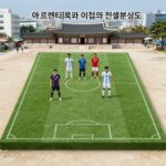 아르헨티나 이집트 16강 공간 활용 승부 예측 아르헨티나와 이집트의 전술 분석도. 메시와 살라의 위치, 2선 침투 루트를 표시함.