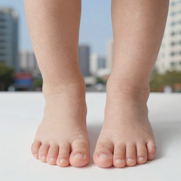 아기 손발에 생긴 수족구 물집 사진, 초기 증상 확인