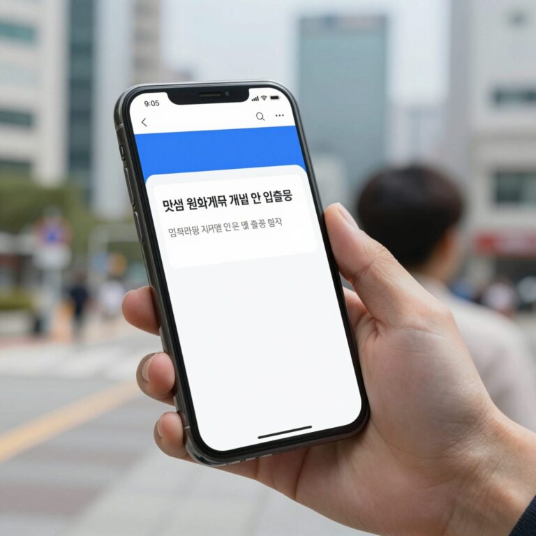 빗썸 원화계좌 개설 및 입출금 방법 화면