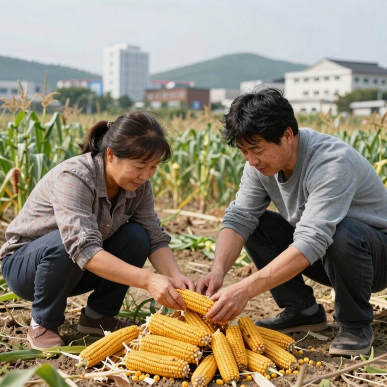 달콤한 옥수수 삶는 방법 완성 단계