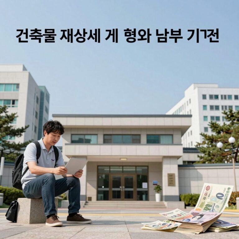 건축물 재산세 계산 방법과 납부 기간 안내 이미지