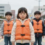 어린이 구명조끼 추천 안전하게 고르는 팁 어린이 구명조끼 착용 모습