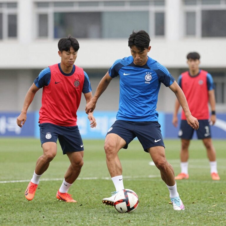 콜롬비아 축구 국가대표팀 2026 월드컵 조별리그 훈련 사진