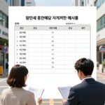 법인세 중간예납 자기계산 쉽게 하기 법인세 중간예납 자기계산 예시 표와 공식