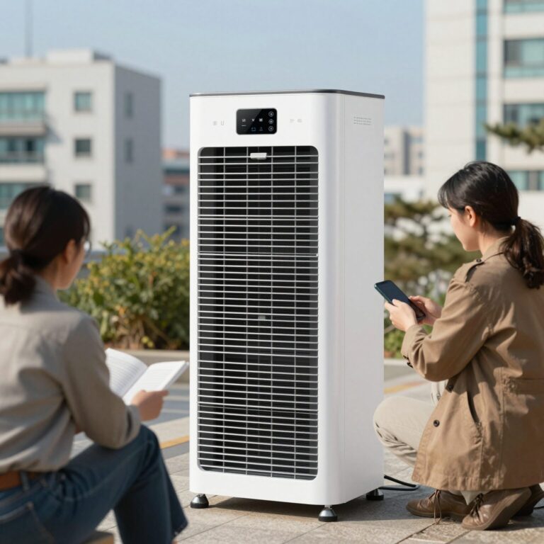 대웅 냉풍기 파워 에어쿨러 제품 외형