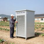 제천 농가에 설치된 HWA-13 고추 건조기 사진