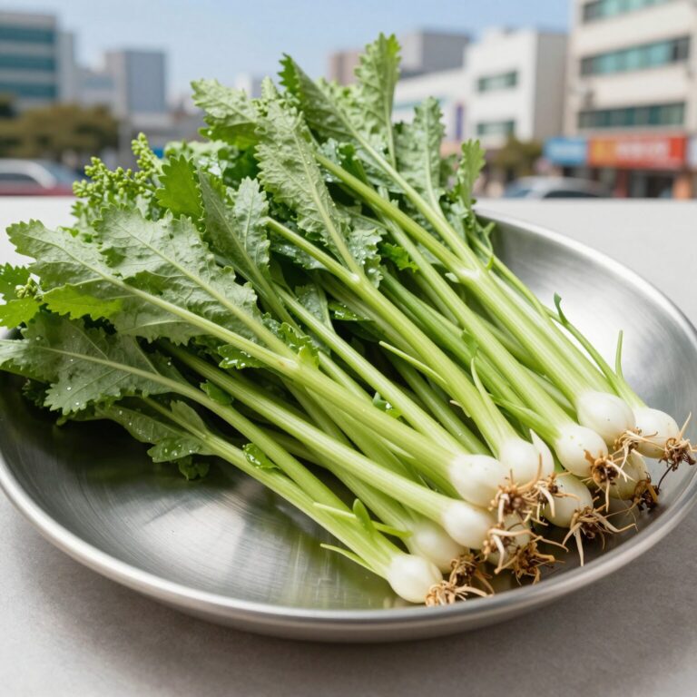 완성된 가지나물 접시에 담긴 모습