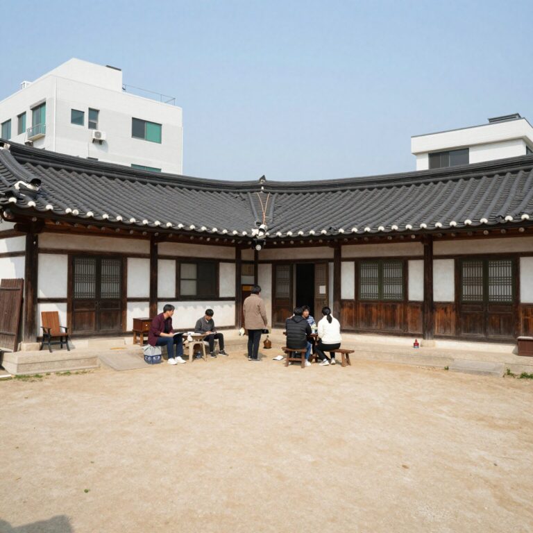 광양 스테이브라이튼 펜션 마당 전경