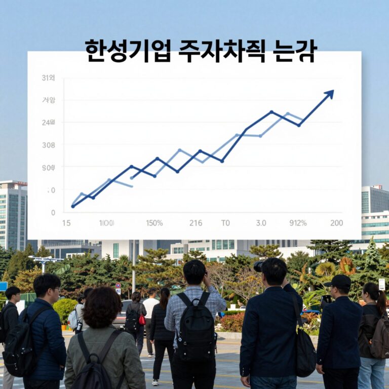 한성기업 주가 차트 분석