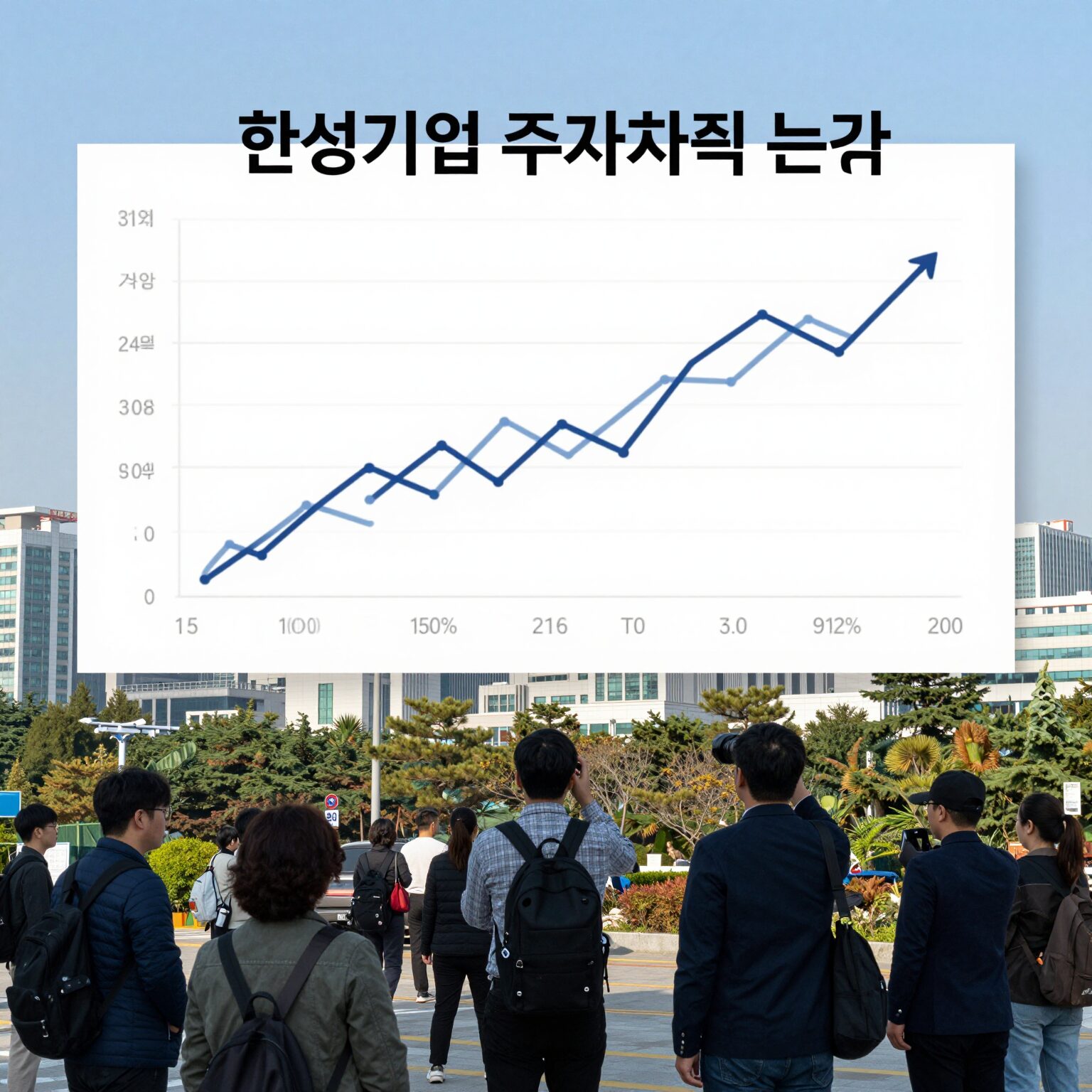 한성기업 주가 차트 분석
