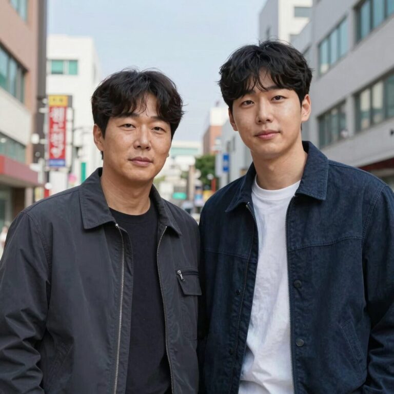 허경환 동생이 방송에 출연한 모습, 형과 함께 찍은 사진