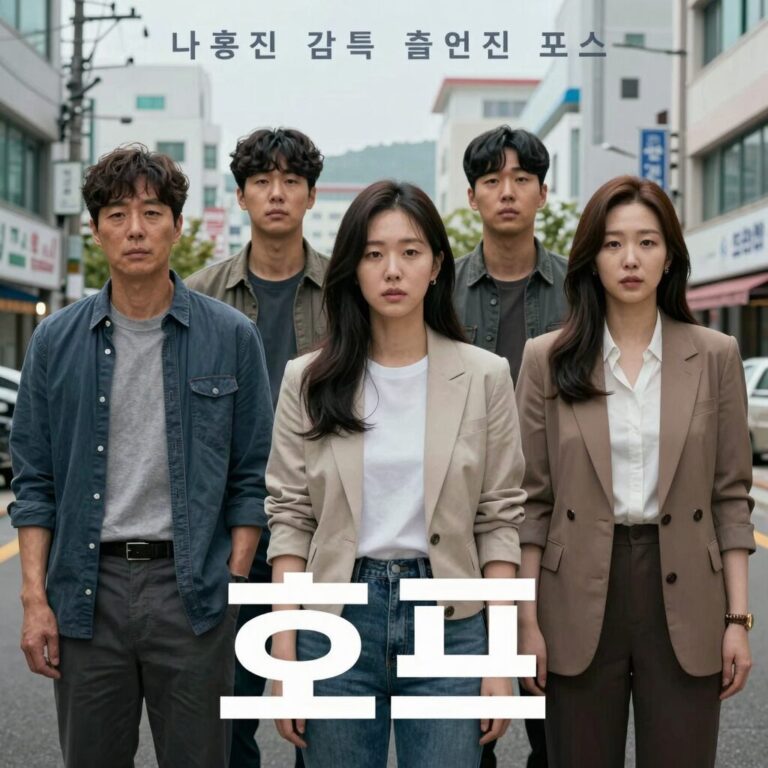 나홍진 감독 영화 호프 출연진 포스터, 황정민 조인성 정호연 마이클 패스벤더 등
