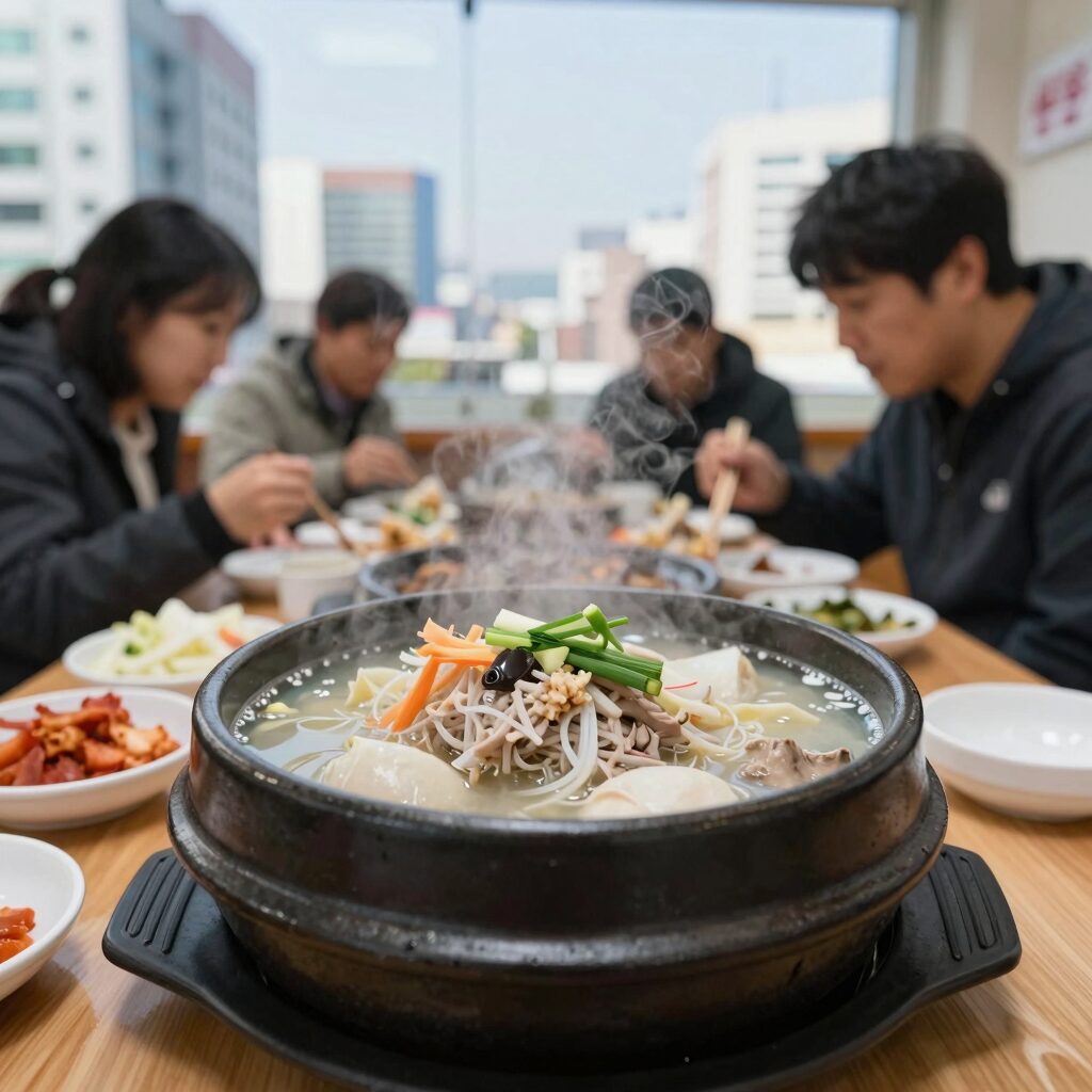 이천 삼계탕 맛집에서 먹은 삼계탕 사진