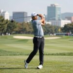 임성재 프로필 사진 PGA 투어 경기 중 스윙 모습