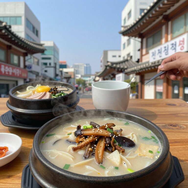 제천 삼계탕 맛집 개성상황버섯삼계탕과 삼오정의 삼계탕 사진 비교