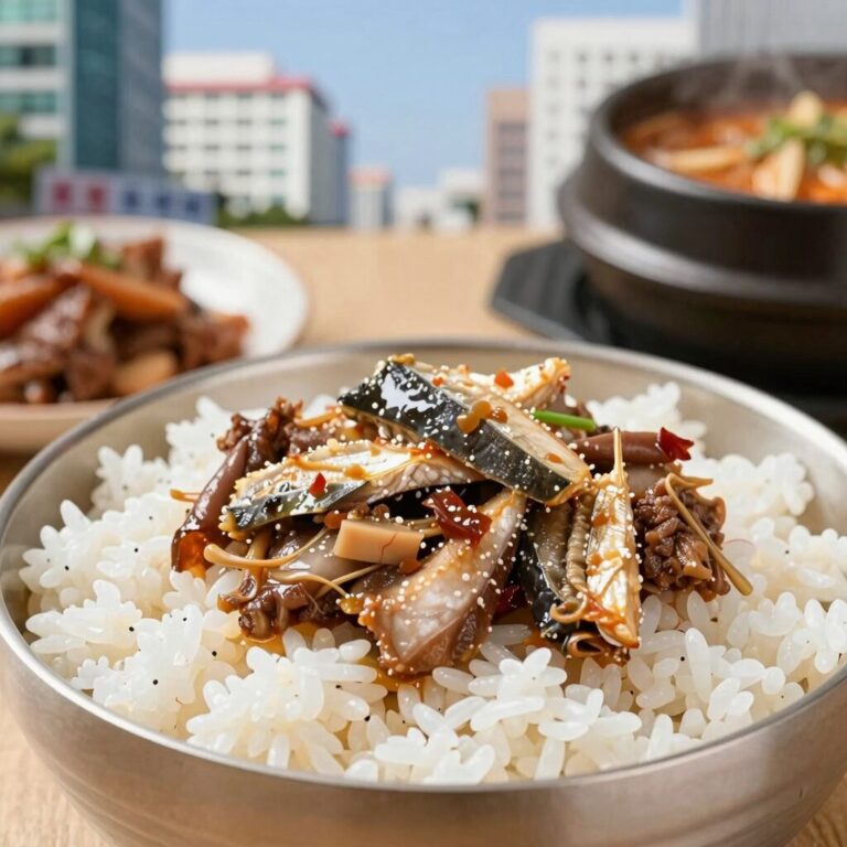전민기대전본가의 대표 메뉴 갈치조림과 대왕갈비찜이 차려진 한식 밥상