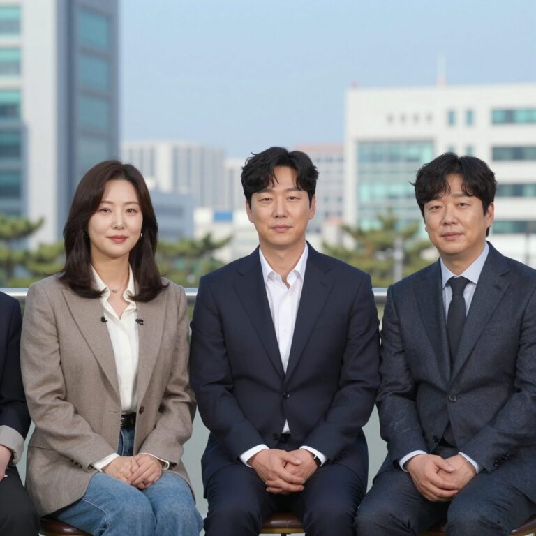 김병철 배우가 2026년 인터뷰에서 포즈를 취한 모습, 전문성과 친근함이 느껴지는 사진