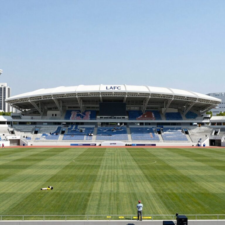 LAFC 홈구장 BMO 스타디움 전경