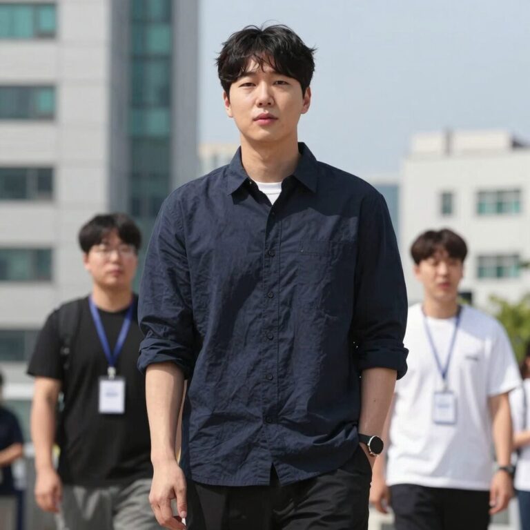 개그콘서트 무대에서 열연하는 개그맨 이선민의 모습