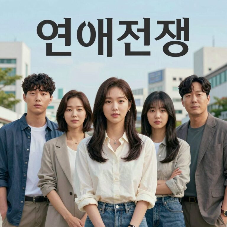 연애전쟁 OTT 디즈니플러스 포스터와 출연진 모습