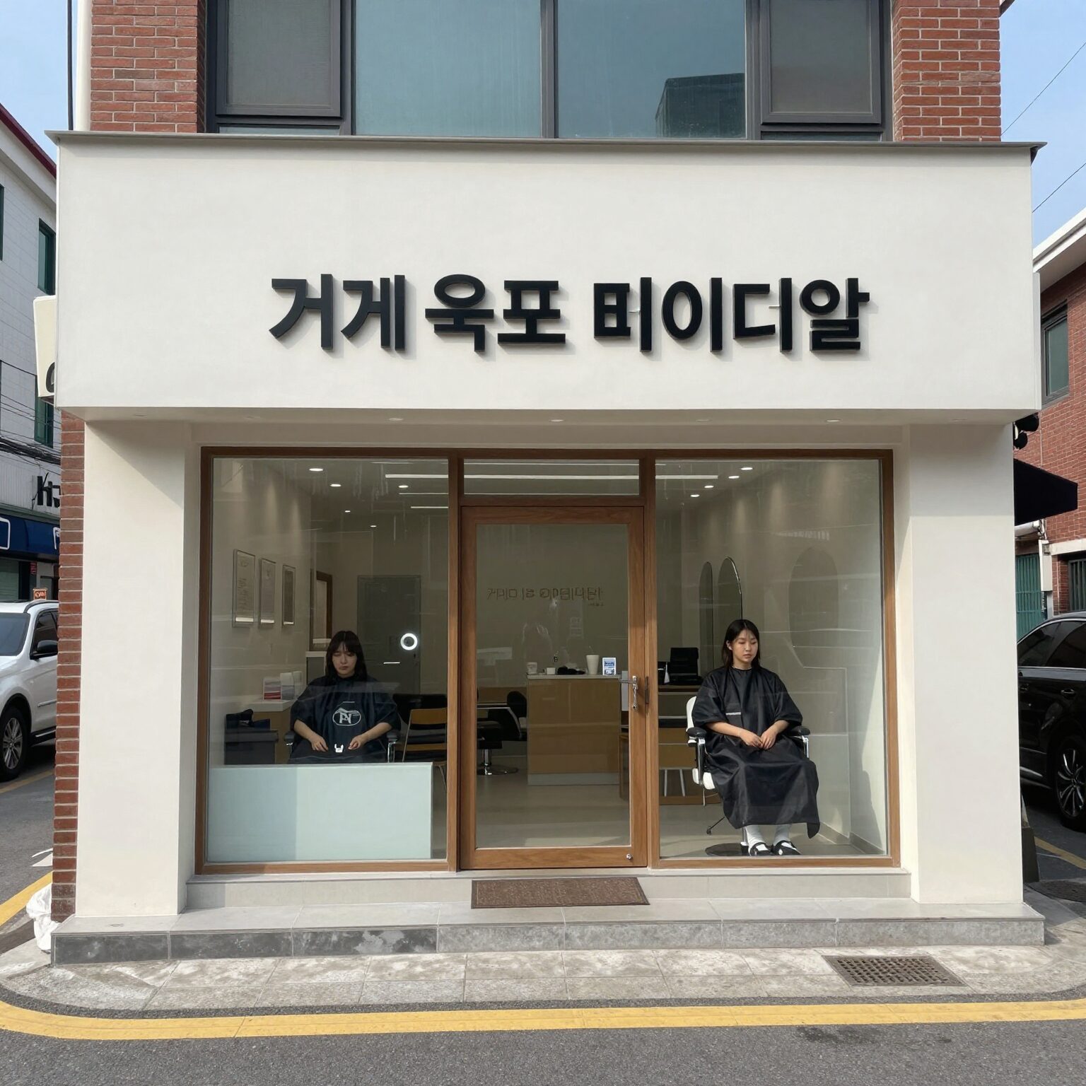거제 옥포 미용실 메이드알 외관