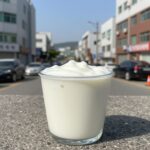 우유빙수 직접 만드는 법 집에서 만든 우유빙수 그릇에 토핑과 함께 담긴 모습