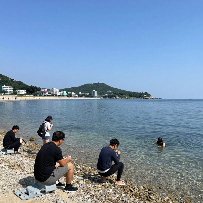 남해 설리해수욕장 스노쿨링 명소