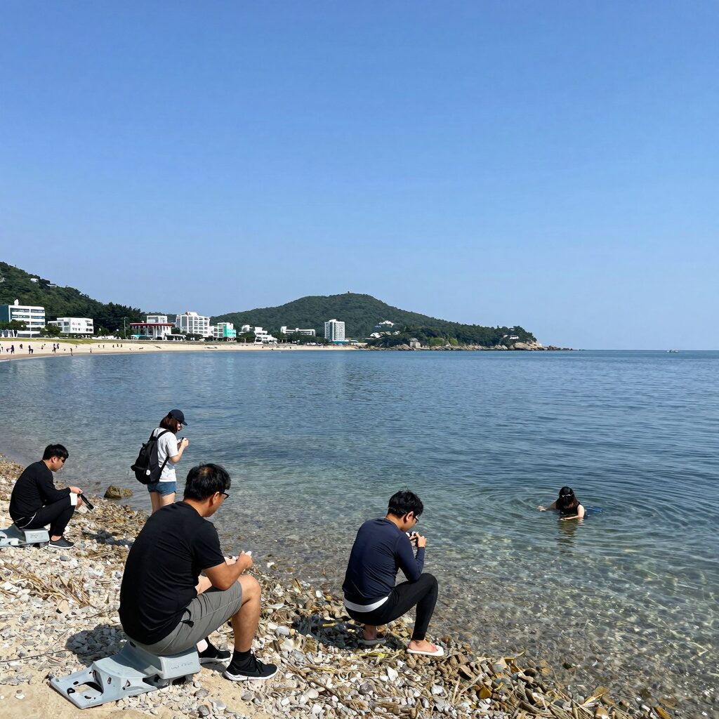 남해 설리해수욕장 스노쿨링 명소