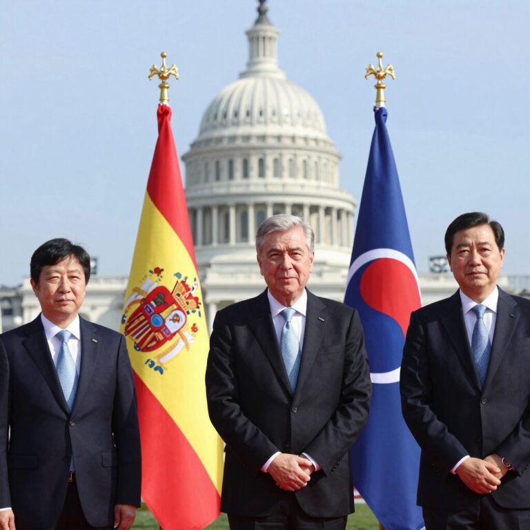 2024년 워싱턴 D.C.에서 열린 나토 정상회담에 참석한 페드로 산체스 스페인 대통령