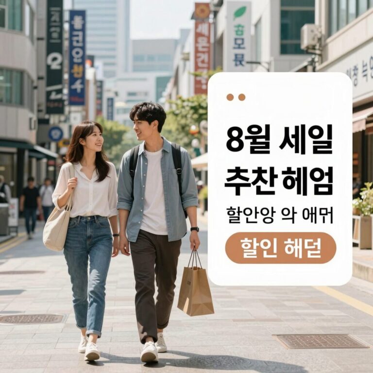올리브영 8월 세일 기간 추천템 할인 혜택