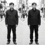 우포스 쪼리 블랙과 화이트 사이즈 비교 이미지