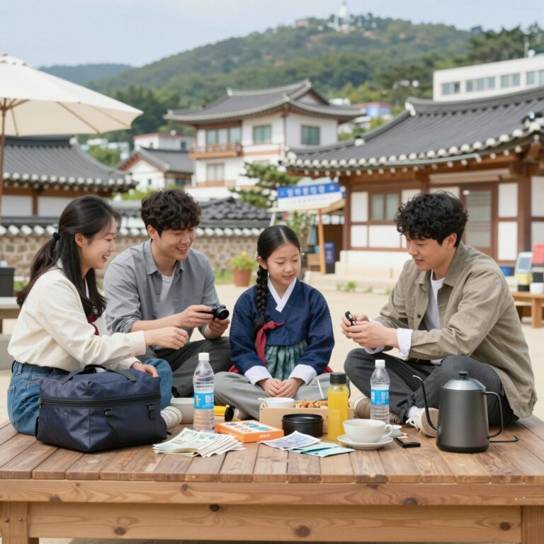 1박2일 펜션 여행 준비물 사진으로 본 분류별 물품
