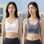 래쉬가드 브라탑 추천 핏과 볼륨 모두 잡기 여성 래쉬가드 브라탑 다양한 컬러 비교 이미지