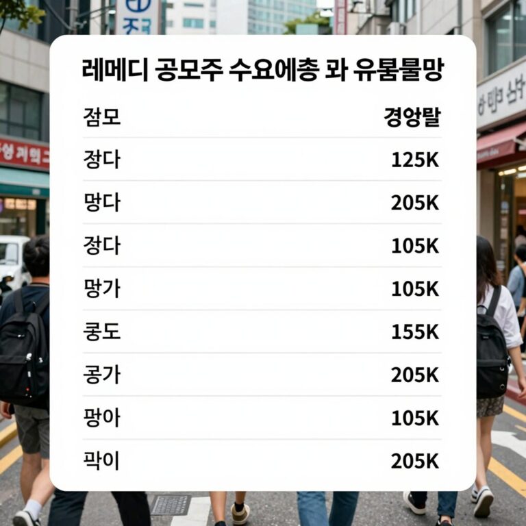 레메디 공모주 수요예측 결과 경쟁률과 유통물량 정보