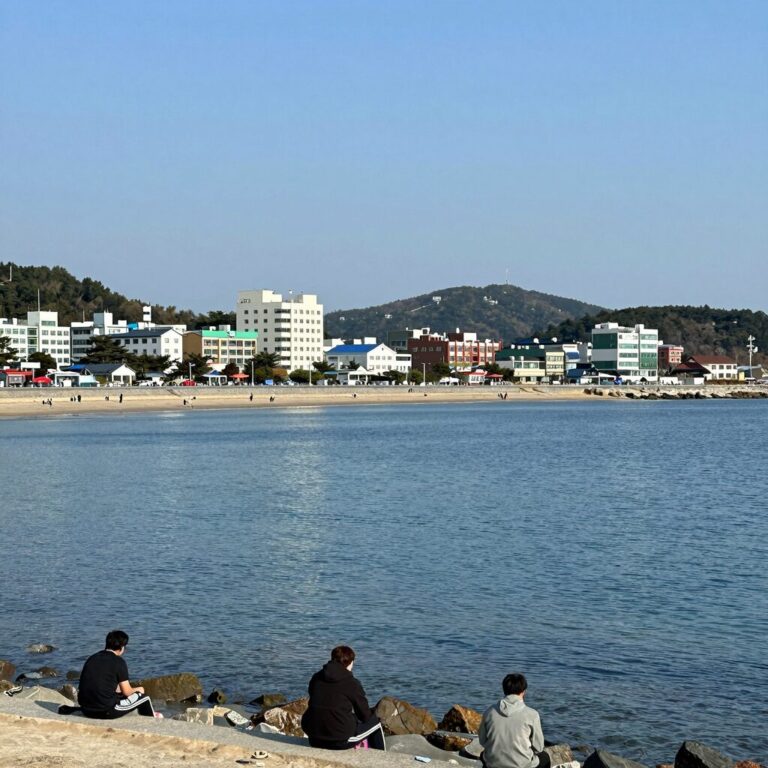 삼척 장호항 스노쿨링 포인트 전경