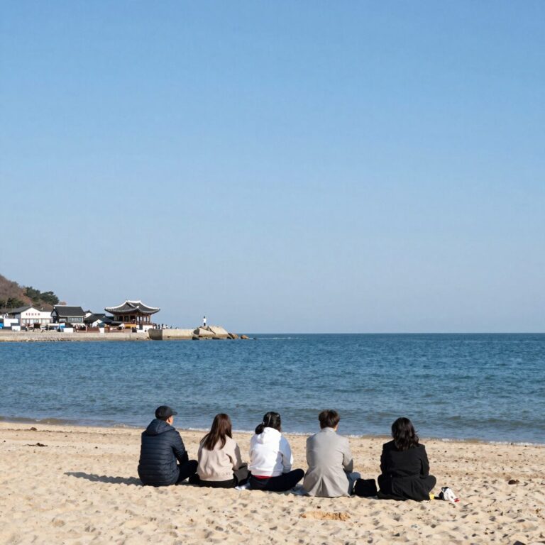 삼척 우연안 펜션 오션뷰 전경