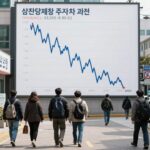 삼천당제약 주가 반등 신호 삼천당제약 주가 차트 고점 대비 하락 후 반등 흐름