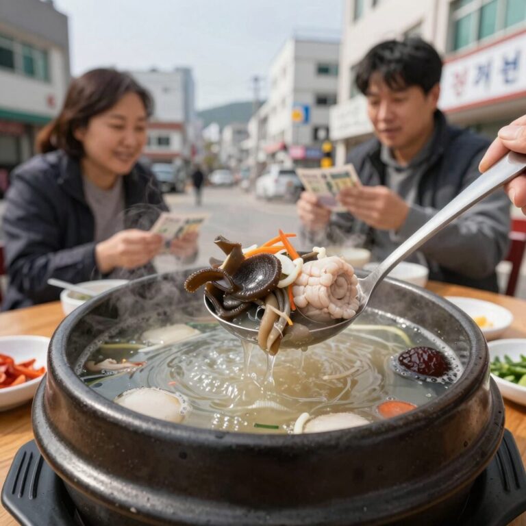 광명 삼계탕 내조삼계탕 삼계해물누룽지탕