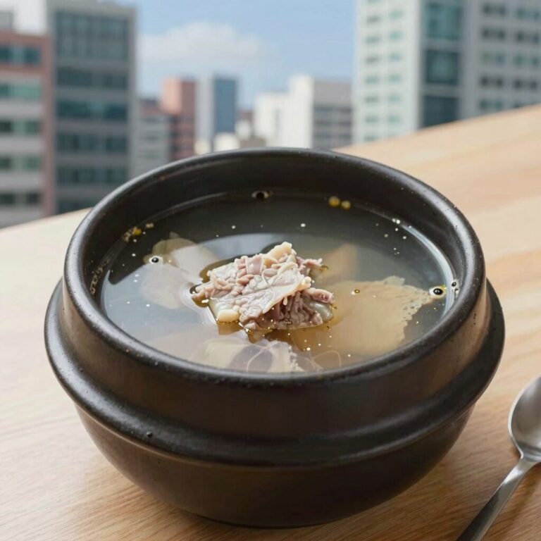 삼계탕 소스로 만든 간편 삼계탕 그릇