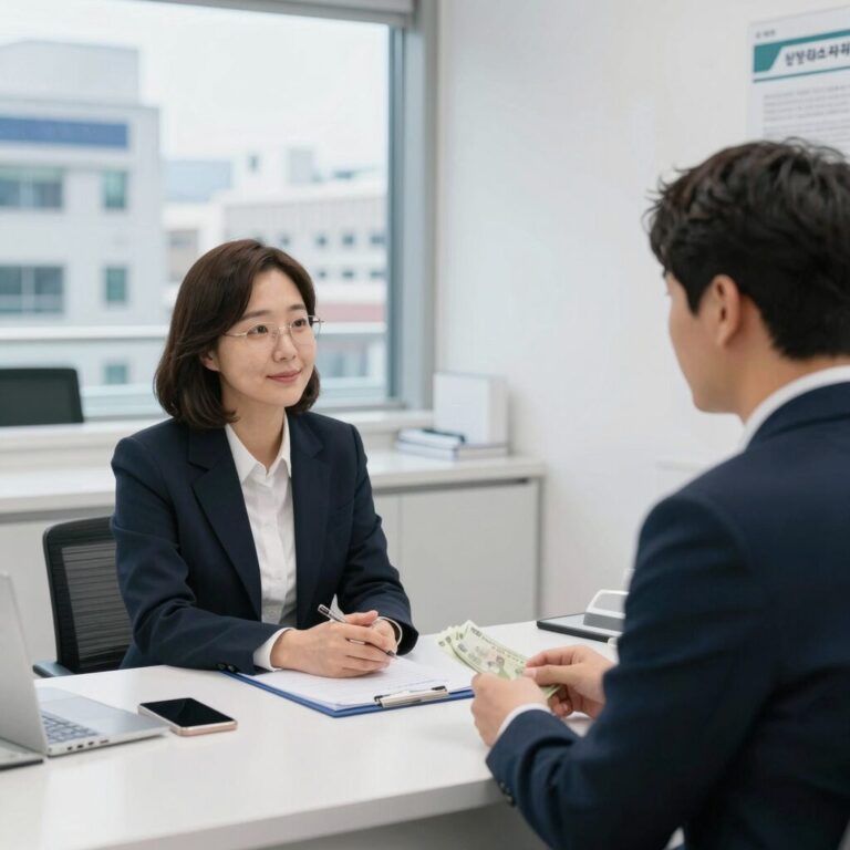 부산화명출장소 삼성미소금융재단 방문 상담