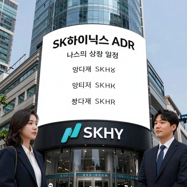 SK하이닉스 ADR 나스닥 상장 일정 및 티커 SKHY 정보