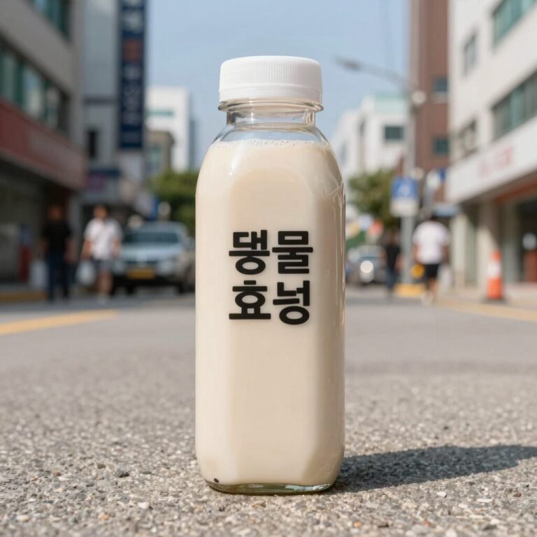콩물 효능 건강 음료 한잔