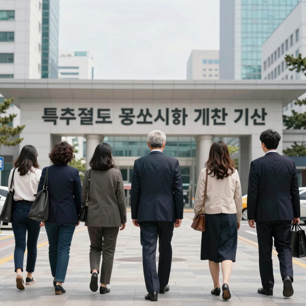 특수절도 공소시효 계산 기간과 기산점을 설명하는 법률 개념 이미지
