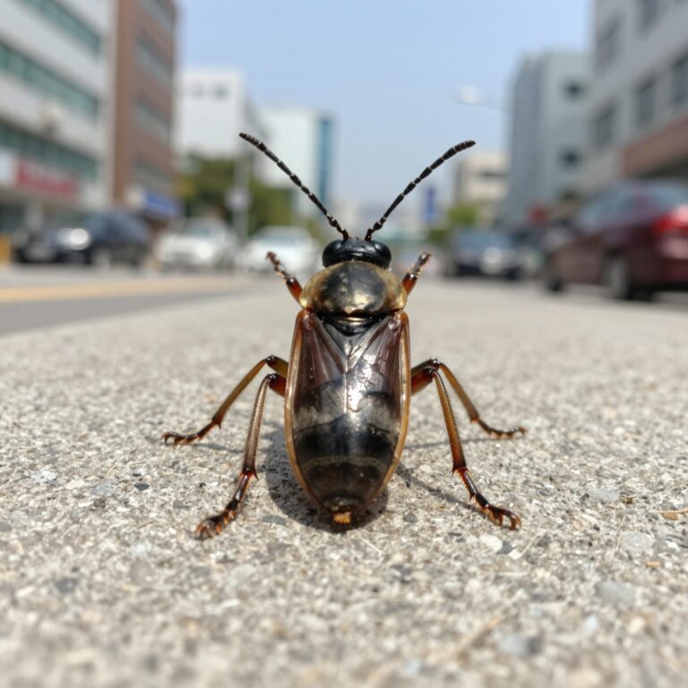 미국 선녀벌레 성충 모습